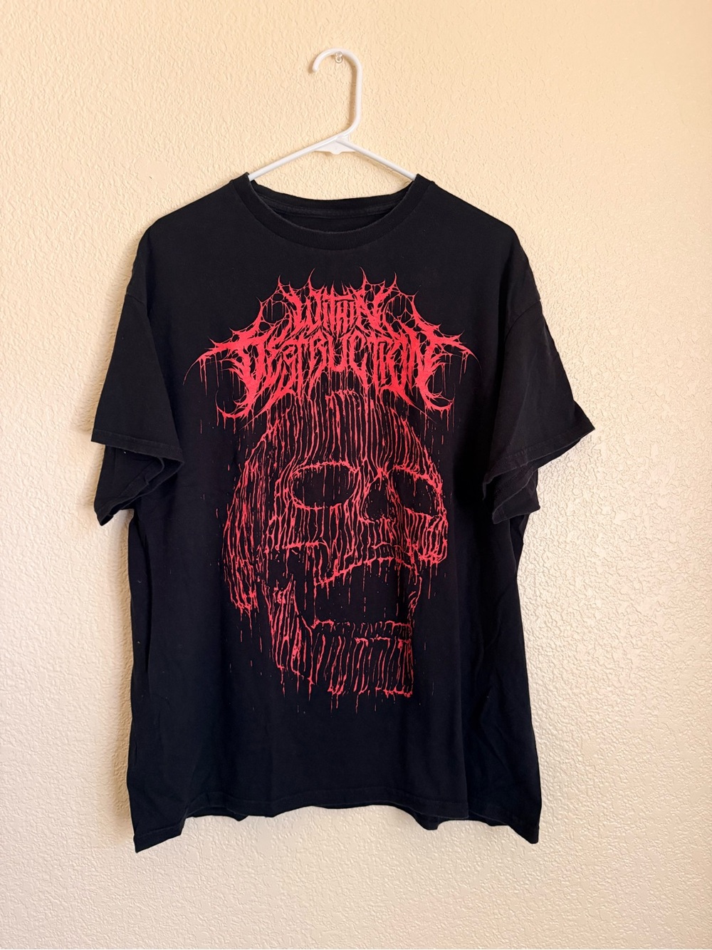 Within Destruction Men’s XL band tee